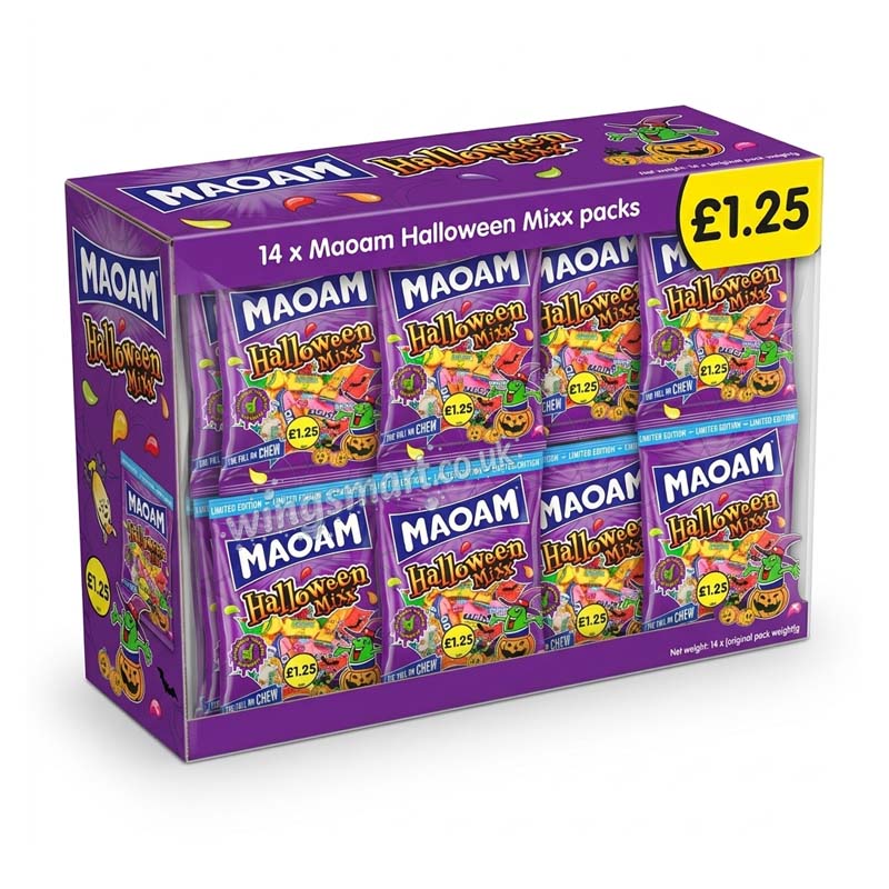 MAOAM Limited Edition Halloween Mixx 140g (Pack of 14)