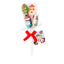 Candy Realms Festive Lollies 5 Pack 50g (Box of 18)