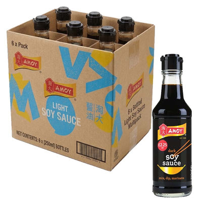 Amoy Dark Soy Sauce 150ml (Pack of 6) – Chinese Cooking Sauce