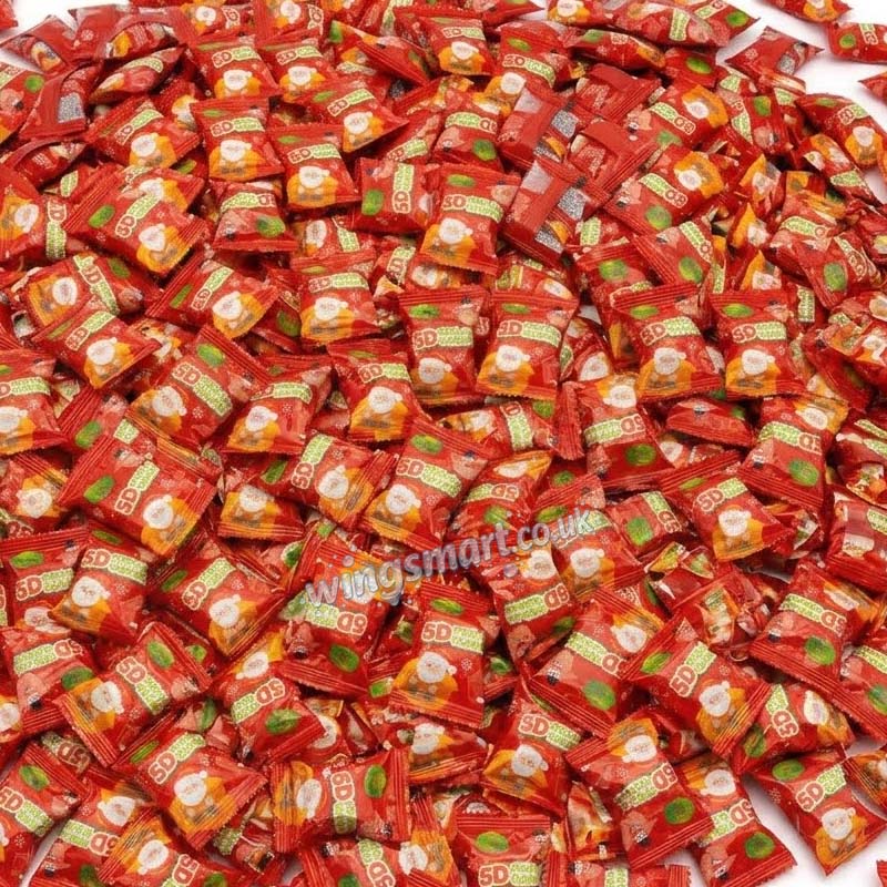 Kingsway 5D Christmas Peelable Gummies 1kg - 5kg