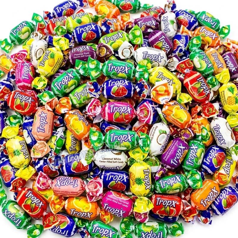 Yummys Tropix Soft Fruit Filled Candy Chews 1kg