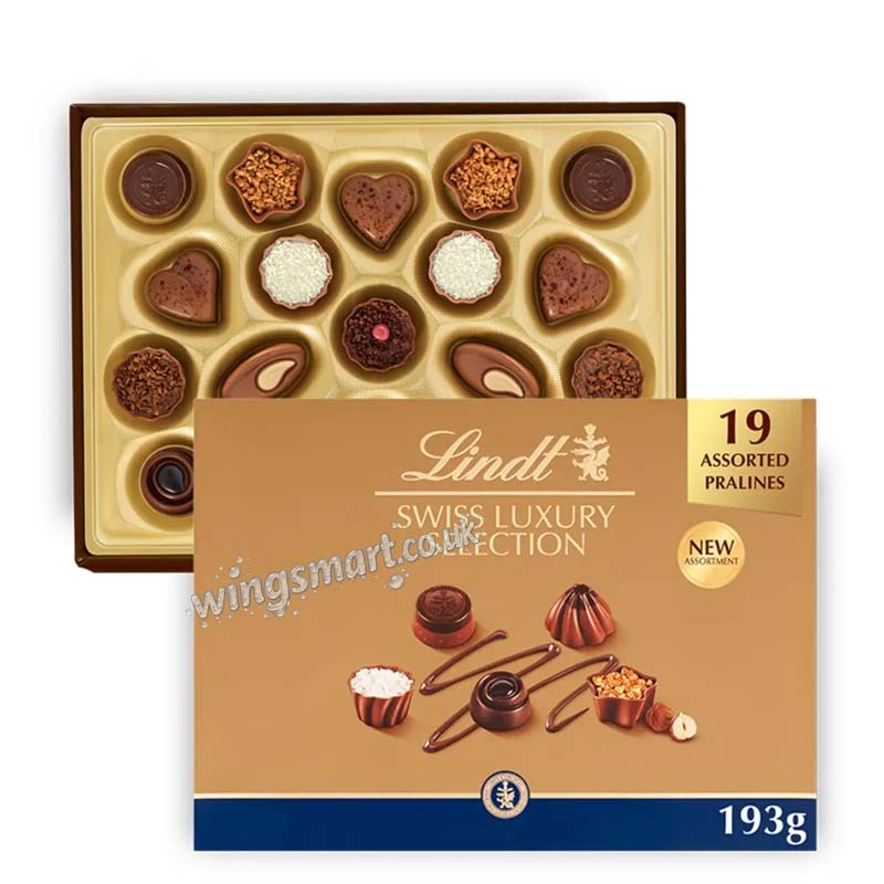 Lindt Swiss Luxury Selection Box 193g Christmas Treat
