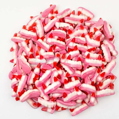 Vidal Vampire Teeth Gummy Sweets 1.5kg | Halloween Jelly Candy