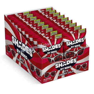 Shades by Niko it's Cherry Cola Flavour Sweets 150g (10 or 20 Packs)