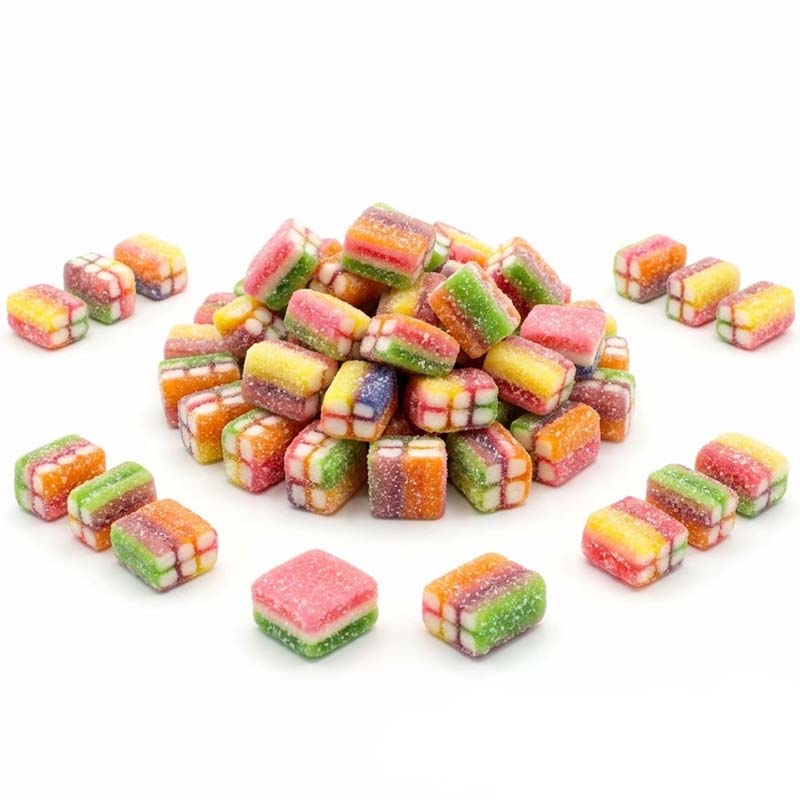 Haribo Rainbow Pixel Fizz Sweets 1kg to 6kg