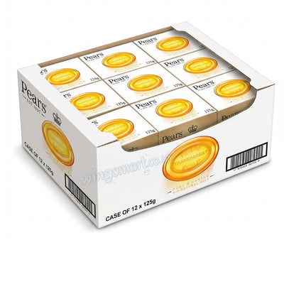 Pears Pure & Gentle Soap 125 g (6 or 12 Packs)