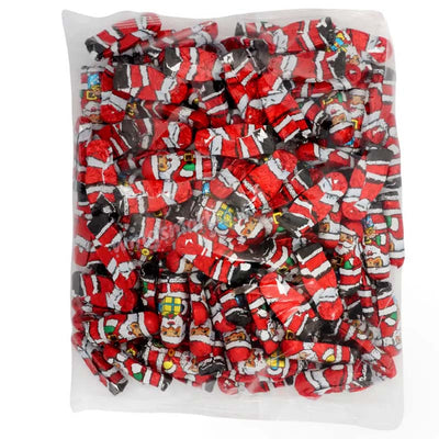 Solid Milk Chocolate Santas Bag 1kg Full bag