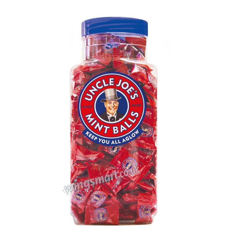 Uncle Joe's Mint Balls Large Jar 1.4kg