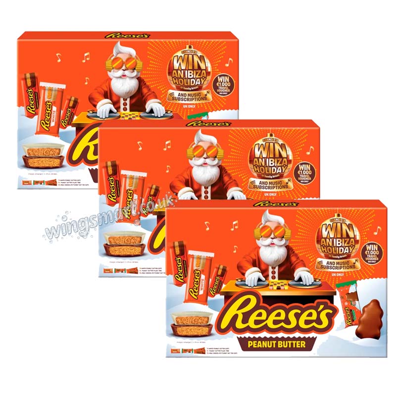 Reese's Peanut Butter Selection Box 157g (Box of 3)