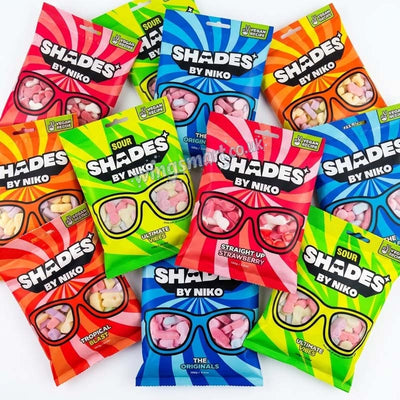Shades by Niko Sweets 150g Random Mixed (10 or 20 Packs)