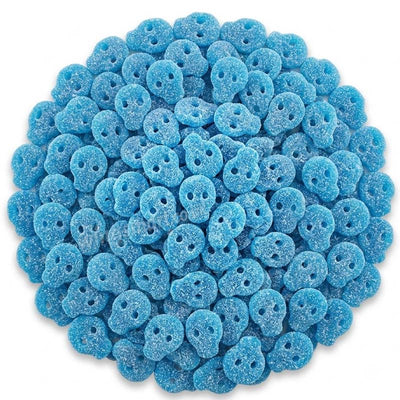 Candycrave Vegan Fizzy Blue Skulls 1kg - 5kg