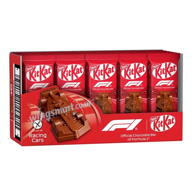 KitKat F1 Chocolate Car Figure 29g (Pack of 30) Fullbox