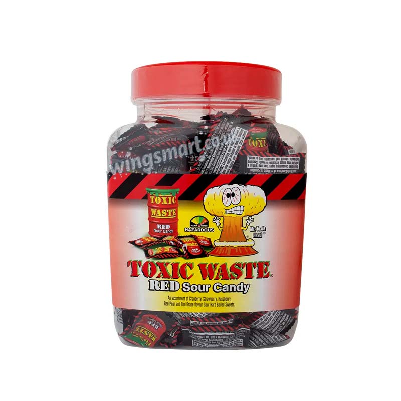 Toxic Waste Sour candy Jar 1kg (Variety of flavours)