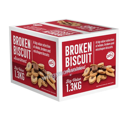 Broken Biscuit Assortment Box 1.3kg (1-3 Boxes)