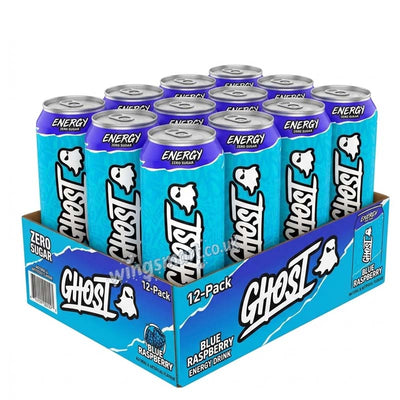 Ghost Energy Blue Raspberry Energy Drink 500ml (06 or 12 Cans)