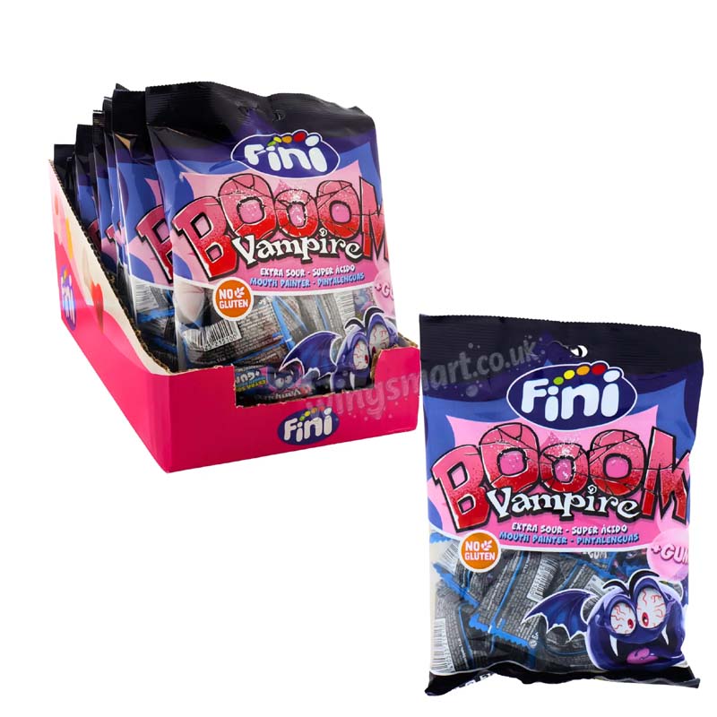 Fini Booom Vampire Candy and Gum Bag 65g (Pack of 15)