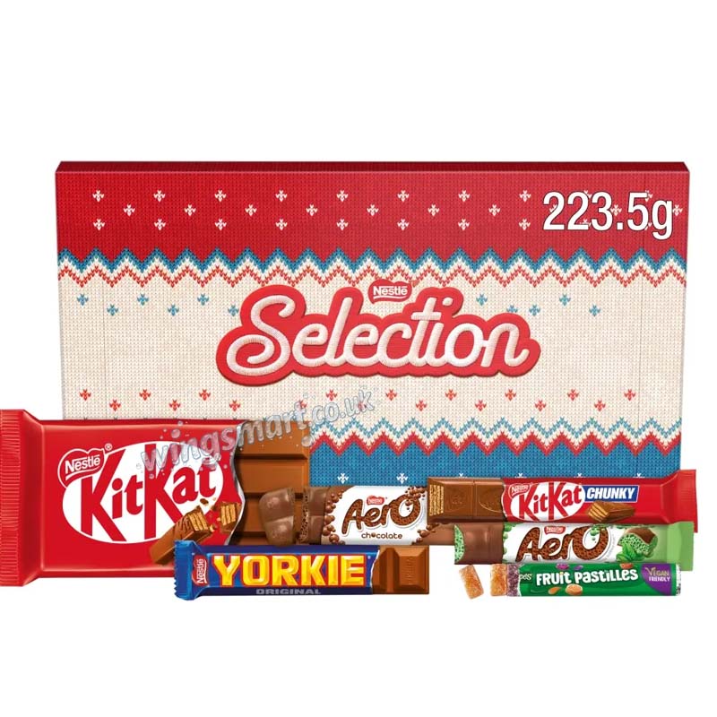 Nestlé Christmas Chocolate Selection Box 223.5g (4 or 9 Boxes)