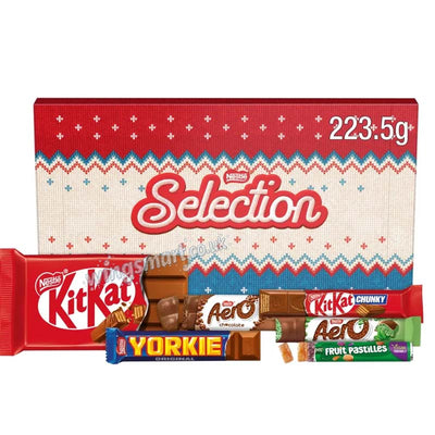Nestlé Christmas Chocolate Selection Box 223.5g (4 or 9 Boxes)