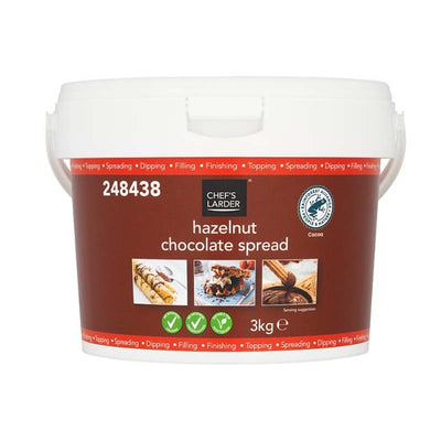 Chef's Larder Hazelnut Chocolate Spread 3kg – Catering Size