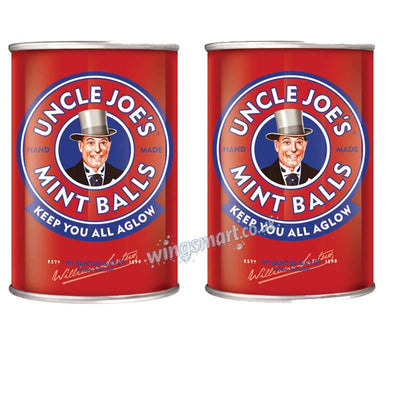 Uncle Joe's Mint Balls Gift Tin 120g (Pack of 2)
