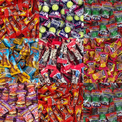 Fini bubblegum Random mixed (100 - 500 sweets)