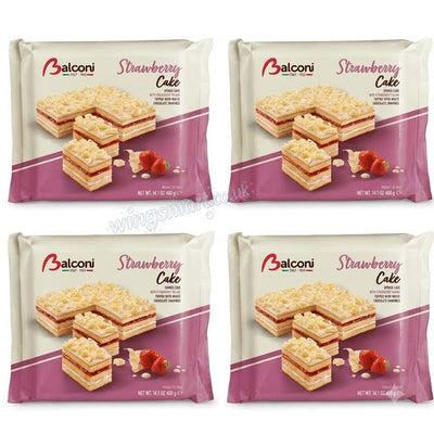 Balconi Strawberry Cake 6 x 400g