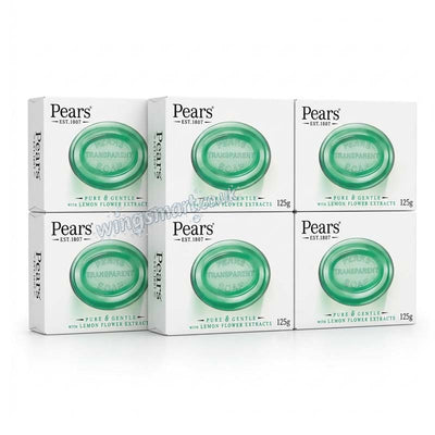 Pears Oil Clear Soap 125 g (6 or 12 Packs)