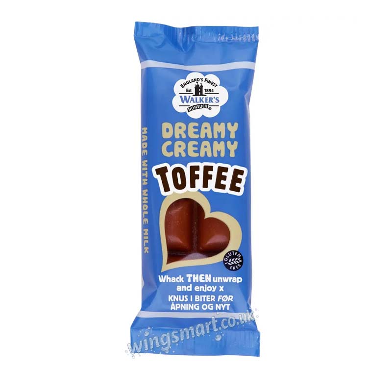 Walker's Nonsuch Toffee Bar 50g Variety of Flavours (Pack of 24)