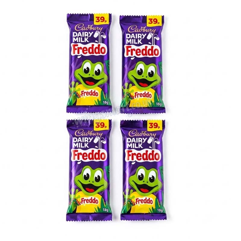 Cadbury Dairy Milk Freddo Chocolate Bar 18g (Pack of 60) Fullbox