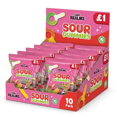 Candy Realms Sour Dummies 160g PMP (Pack of 10)