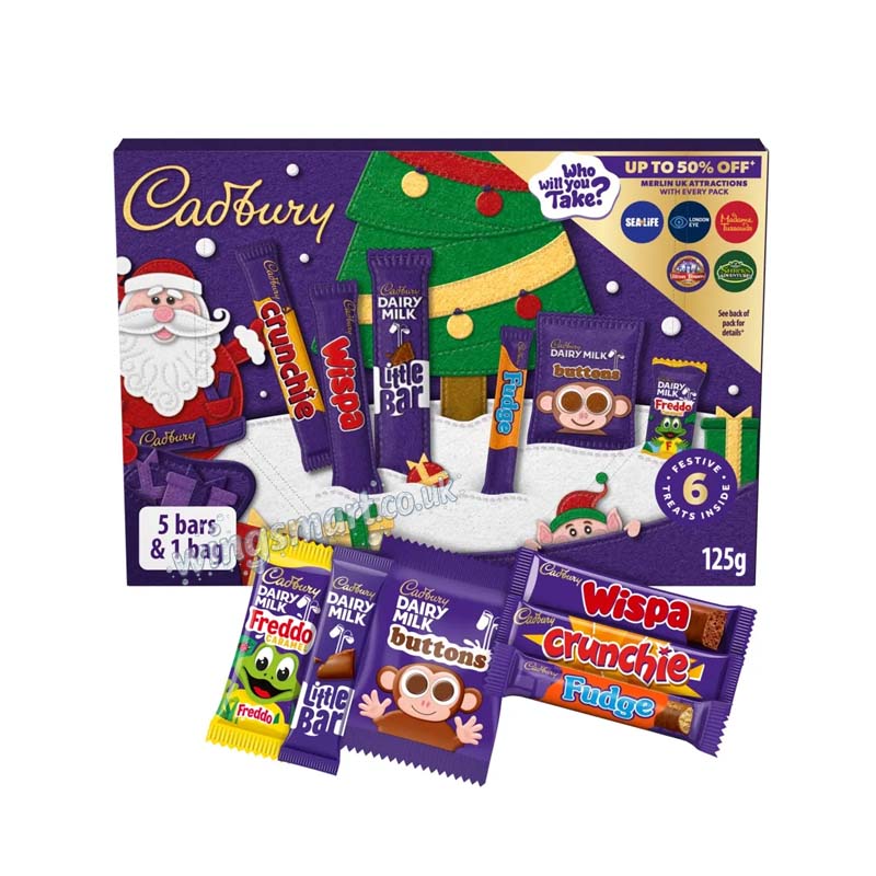 Cadbury Chocolate Selection Box 125g (05 or 10 Boxes)