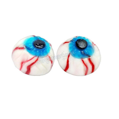 Vidal Bloody Eyes Halloween Gummies 65 Count Tub Spooky Jelly Sweets