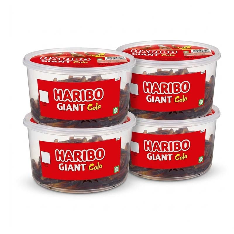 Haribo Giant Cola Bottles Tub 720g (Tubs of 4)