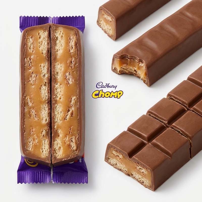 Cadbury Chomp Chocolate Bar PMP 21g (Box of 60) – Full Box Offer
