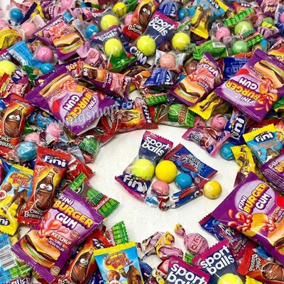 Fini bubblegum Random mixed (100 - 500 sweets)