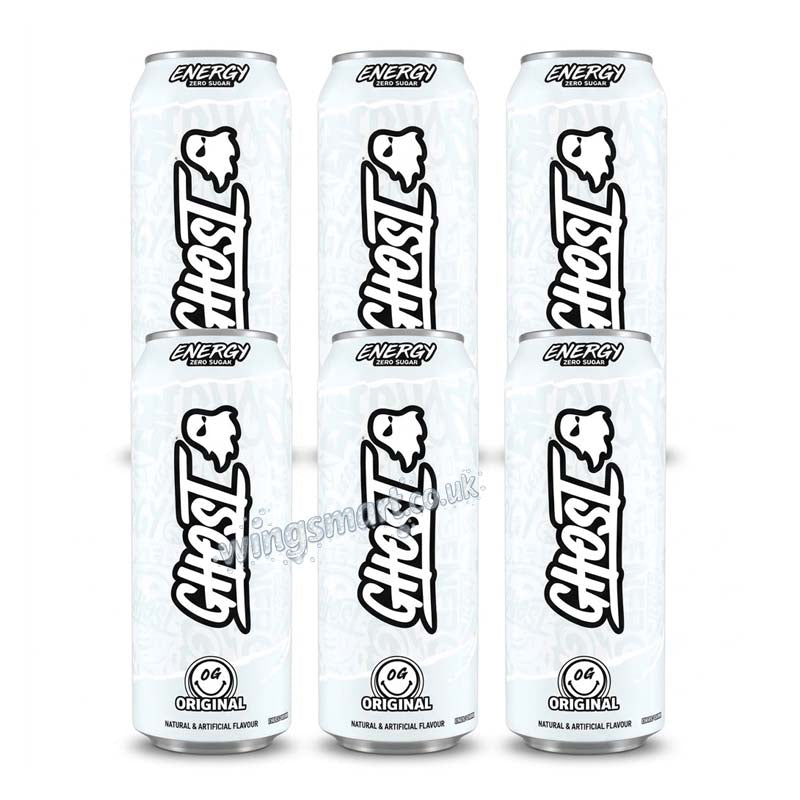 Ghost Energy OG Original Energy Drink 500ml (06 or 12 Cans)