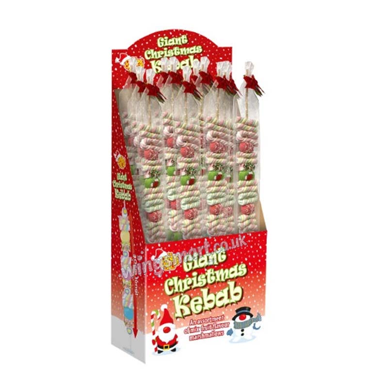 Rose Christmas Mallow Kebab Pops 100g (06 or 12 Pops)