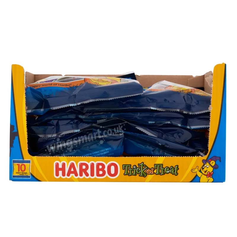 Haribo Trick or Treat Halloween Multipack 160g (Pack of 10) Fullbox