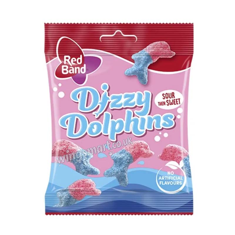 Red Band Dizzy Dolphins Bag 100g (12 Or 25 Packs)