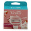Gillette Venus Spa Breeze Razor Womens' Blade Refills 4 Cartridge Heads | 3 Blades Each