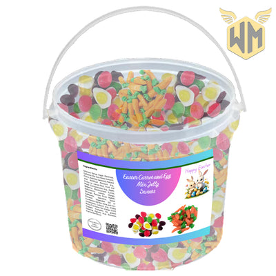 Easter Carrot & Egg Mix sweets (Tub of 1Kg)