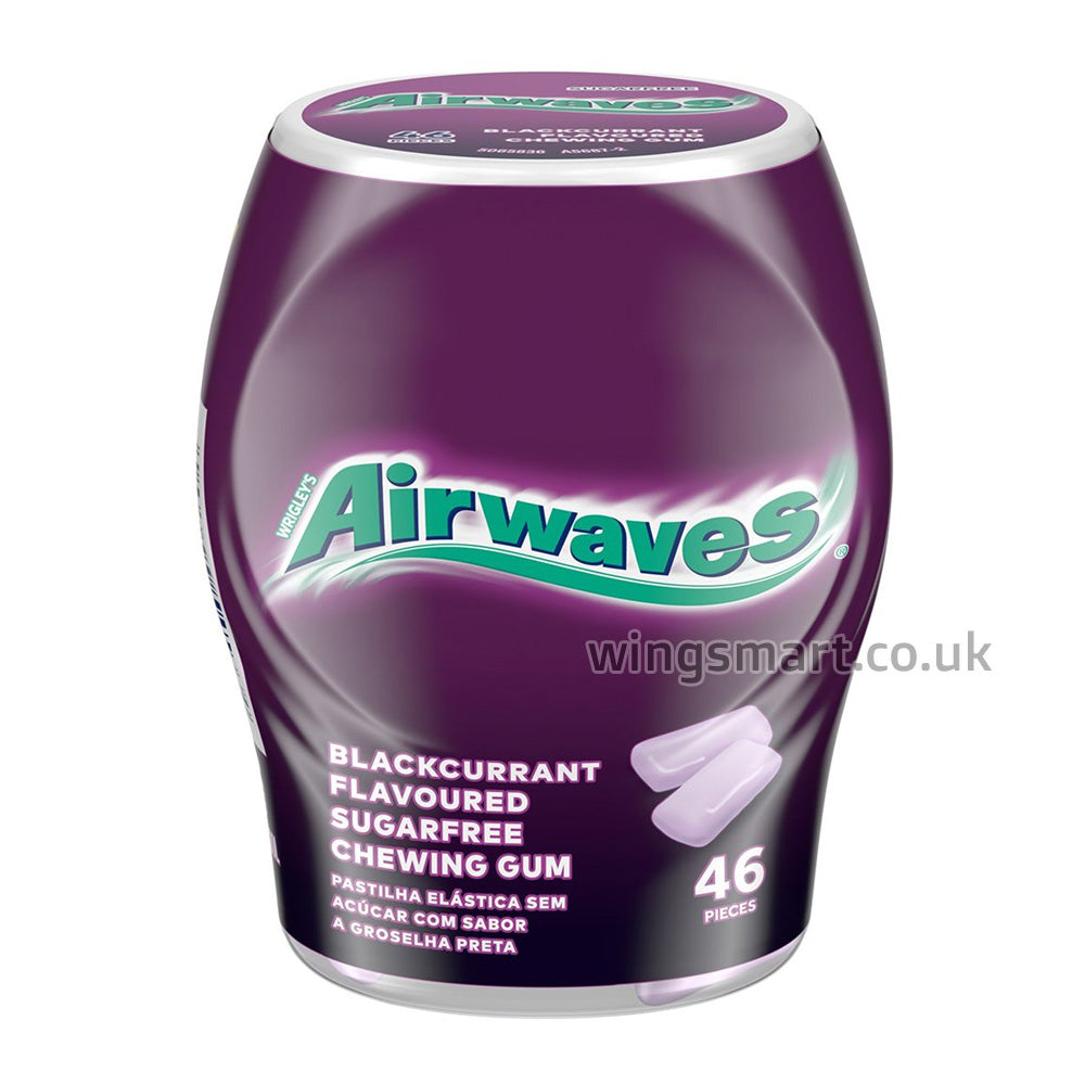 Wrigley's Airwaves Blackcurrant Flavoured Chewing Gum 46 pcs