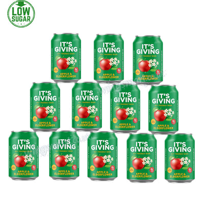 It’s Giving Sparkling Fruit Drinks – Assorted Flavours 330ml