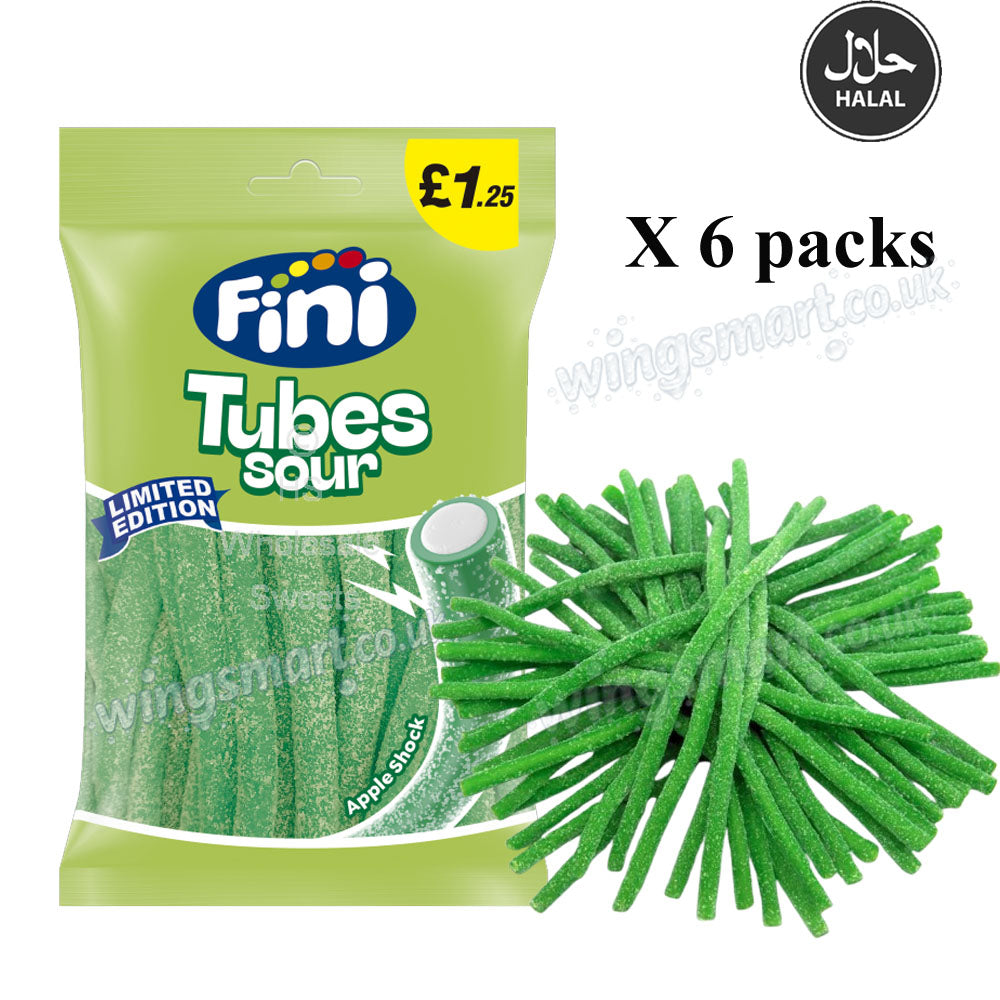 Fini Tubes Assorted Flavours Candy 140g £1.25 PMP Sweet & Sour Treats Packs