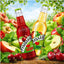 Tymbark Apple Cherry & Apple Mint Drinks 15x250ml – Refreshing Fruit Beverages Glass Bottles
