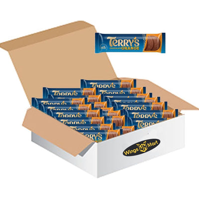 Terry's Milk Chocolate Orange Bars | Pack of 30 x 35g | Delicious Citrus Flavored Chocolate | Perfect for Gifting & Sharing