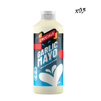 Crucials Sauce 3 x 500ml Bottles Variety of flavours Clearance Sale