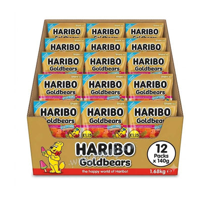 Haribo Limited Edition Goldbears Fruit Lolly Favourites 140g PMP (Pack of 12)