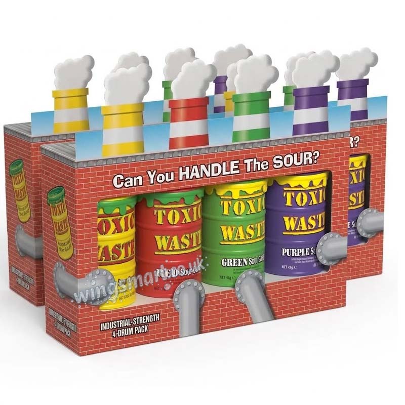 Toxic Waste Factory Gift Box 168g (Pack of 5)