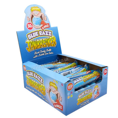 Zed candy Jaw Breaker 6 ball Pack 49.5g (Pack of 24) Variety Of Flavours